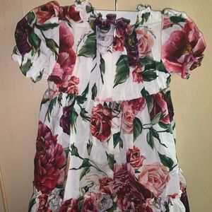 Dolce & Gabbana's  Floral dress worn ONCE